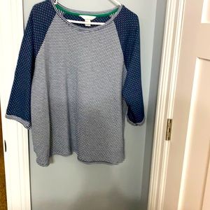 CJ Banks striped sweatshirt